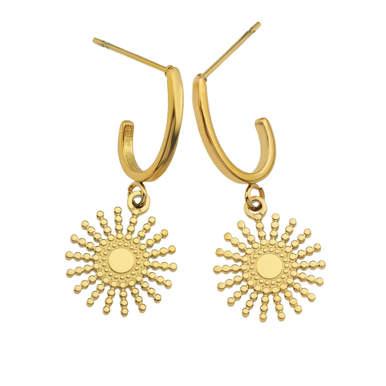 Boucles d'Oreilles Charli Or Hackney Nine – Image 3