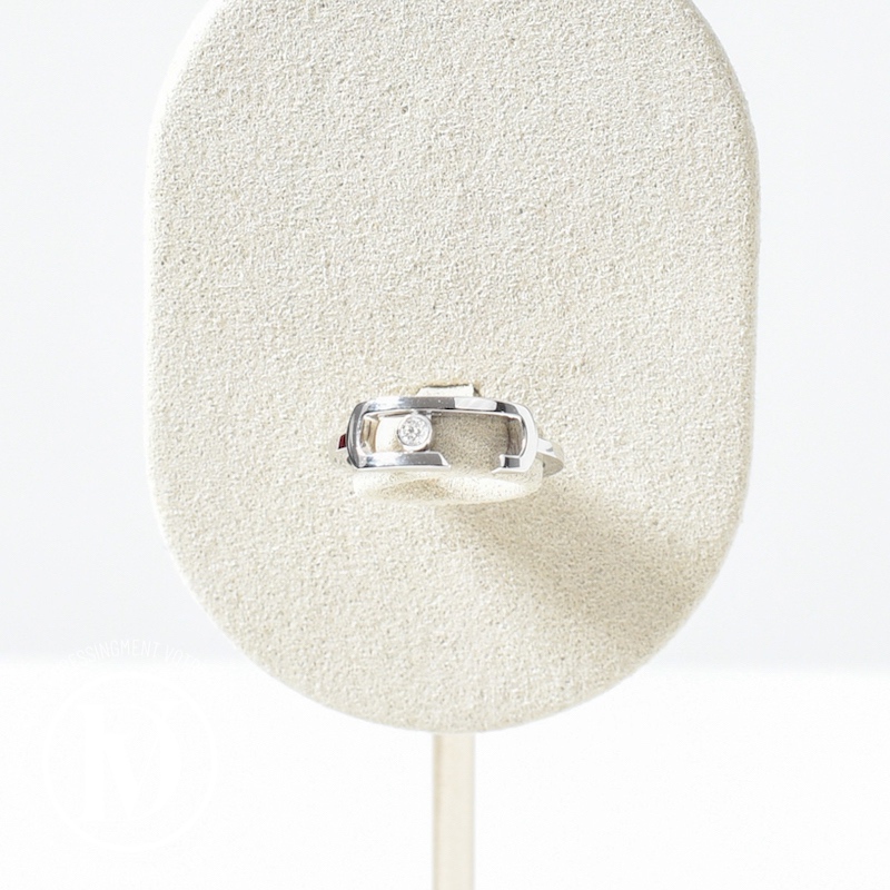 Bague Move Addiction en or blanc t.50 – Messika