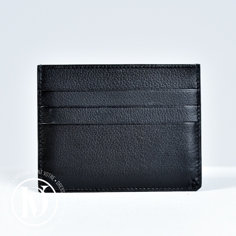 Porte-cartes H sellier colorfil noir – Hermès – Image 2