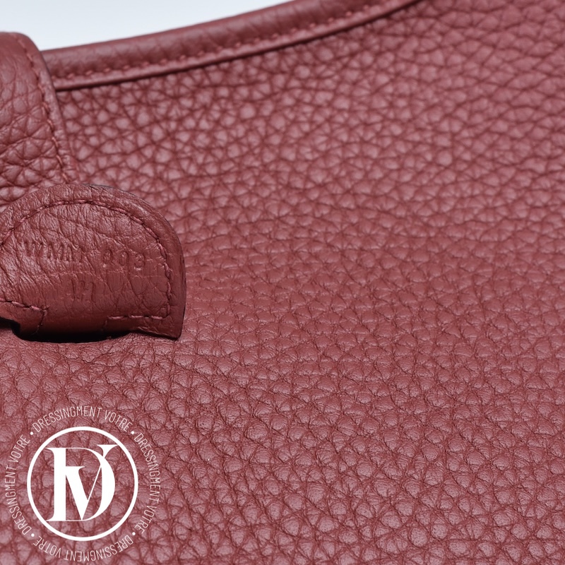 Sac Evelyne 29 taurillon clémence Rouge H – Hermès – Image 8