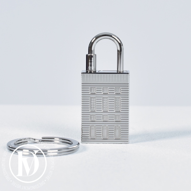 Porte-clés cadenas Faubourg surprise – Hermès
