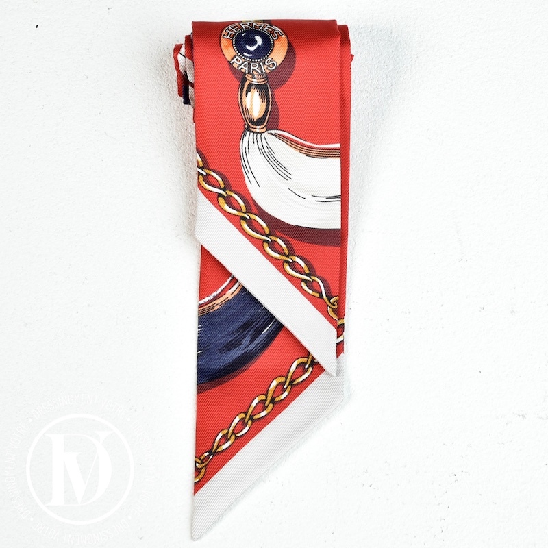 Twilly en soie “Cavalcades” – Hermès – Image 2